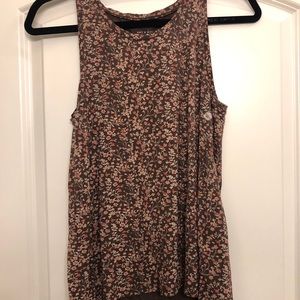 Almost Brand New American Eagle Flower Tanktop